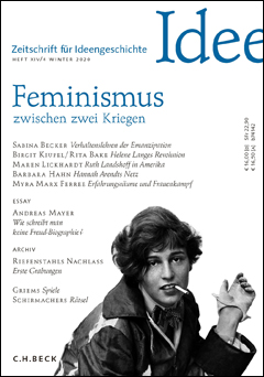 Zeitschrift für Ideengeschichte XIV/4/2020